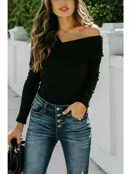 Лонгслив Milan Kiss, черный