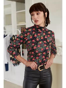 Лонгслив Milan Kiss, черный