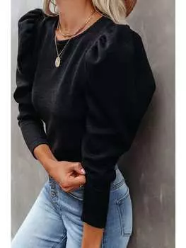 Лонгслив Milan Kiss, черный