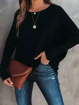 Лонгслив Milan Kiss, черный