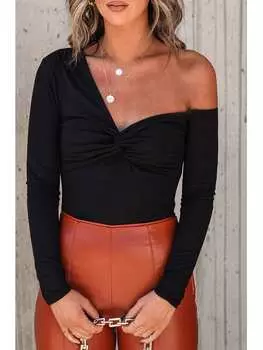 Лонгслив Milan Kiss, черный