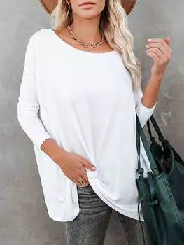 Лонгслив Milan Kiss Longsleeve, белый