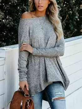 Лонгслив Milan Kiss, серый