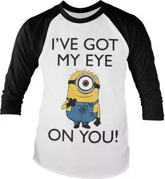 Лонгслив Minions, белый