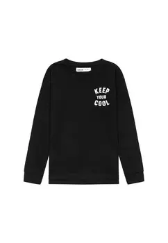 Лонгслив Minoti, черный