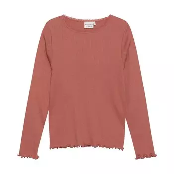 Лонгслив MINYMO, ржаво-красный