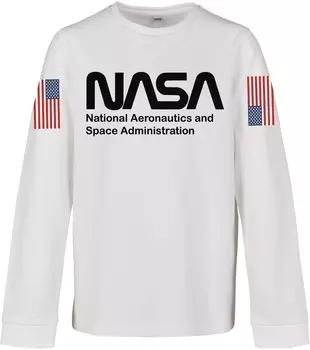 Лонгслив Mister Tee, белый