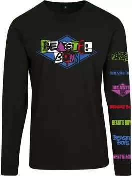 Лонгслив Mister Tee Longsleeve, черный