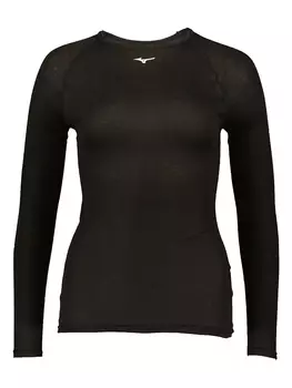 Лонгслив Mizuno MidActive Crew, черный