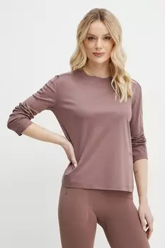 Лонгслив Mm, коричневый