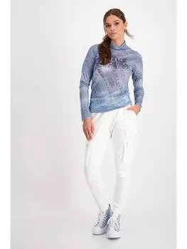 Лонгслив monari, синий