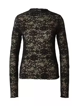 Лонгслив Monki, черный