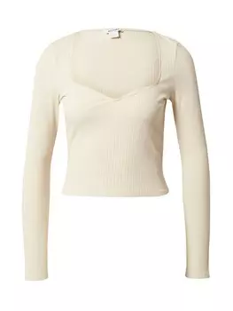 Лонгслив Monki, цвет Wool White