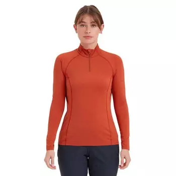 Лонгслив Montane Dart XT Half Zip, красный