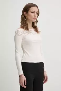 Лонгслив Morgan, бежевый