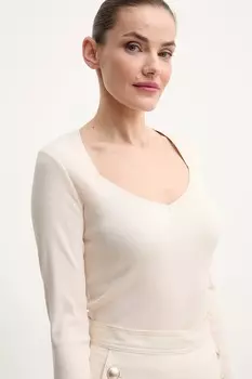 Лонгслив Morgan, бежевый