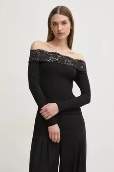 Лонгслив Morgan, черный