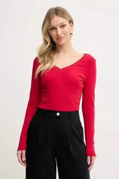 Лонгслив Morgan, красный