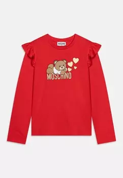 Лонгслив MOSCHINO, красный