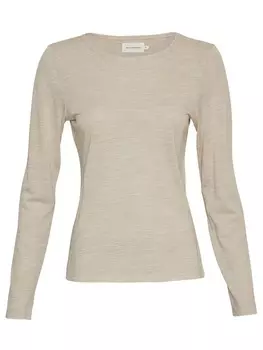 Лонгслив MOSS COPENHAGEN, бежевый