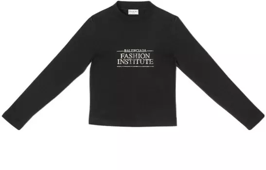 Лонгслив мужской Balenciaga, черный