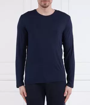 Лонгслив мужской Emporio Armani из вискозы, синий