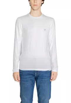 Лонгслив мужской Emporio armani underwear из модала, белый