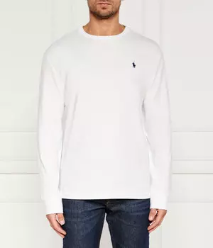 Лонгслив мужской Polo Ralph Lauren классического кроя, белый