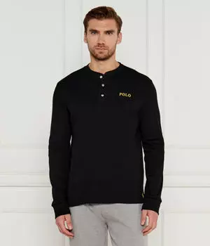 Лонгслив мужской Polo Ralph Lauren с длинными рукавами, черный