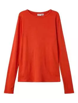 Лонгслив name it, красный