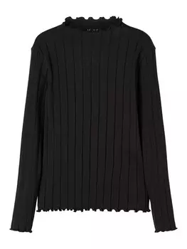 Лонгслив Name It NOLINE, черный