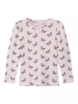 Лонгслив name it, розовый