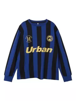 Лонгслив NAME IT Shirt, цвет marine blue/gentian