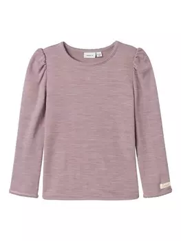 Лонгслив NAME IT Shirt, фиолетовый