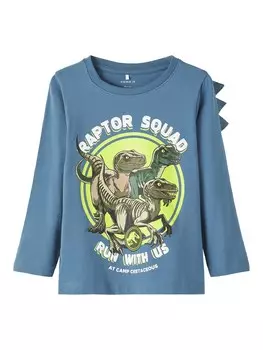 Лонгслив NAME IT Shirt Jinus, пыльно-голубой