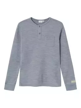Лонгслив NAME IT Shirt, серый