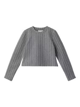 Лонгслив NAME IT Shirt, серый