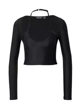 Лонгслив Nasty Gal, черный