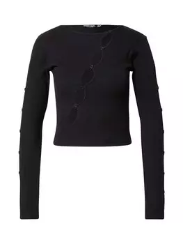 Лонгслив Nasty Gal Shirt, черный