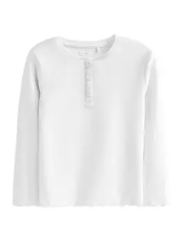 Лонгслив Next Shirt, белый