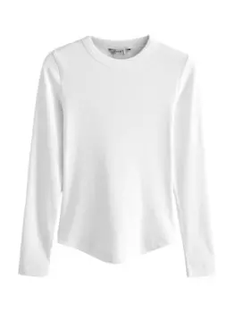 Лонгслив Next Shirt, белый