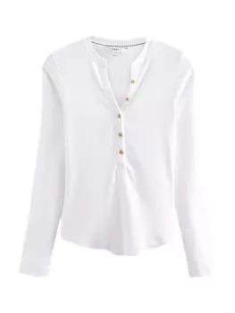 Лонгслив Next Shirt, белый