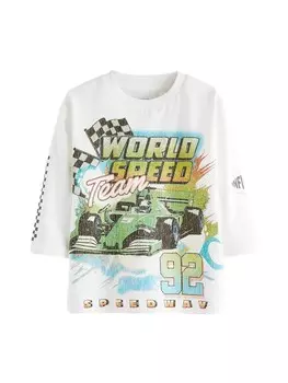 Лонгслив Next Shirt, белый