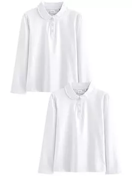 Лонгслив Next Shirt, белый