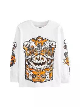 Лонгслив Next Shirt, белый