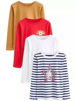 Лонгслив Next Shirt, белый