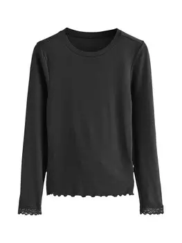 Лонгслив Next Shirt, черный