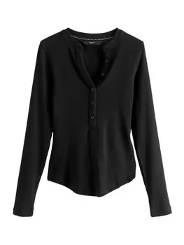 Лонгслив Next Shirt, черный