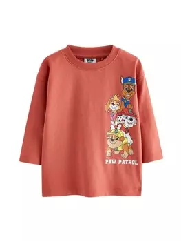 Лонгслив Next Shirt, коричневый