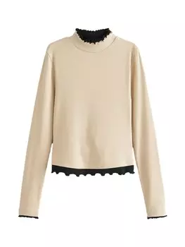 Лонгслив Next Shirt, кремовый